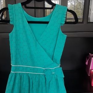 Janie & Jack Girls Dress- Tiffany Blue